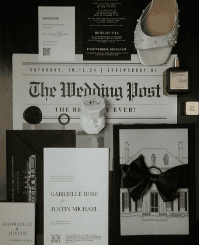 Moodboard-Beispiel für die Design-Richtung Old Money
