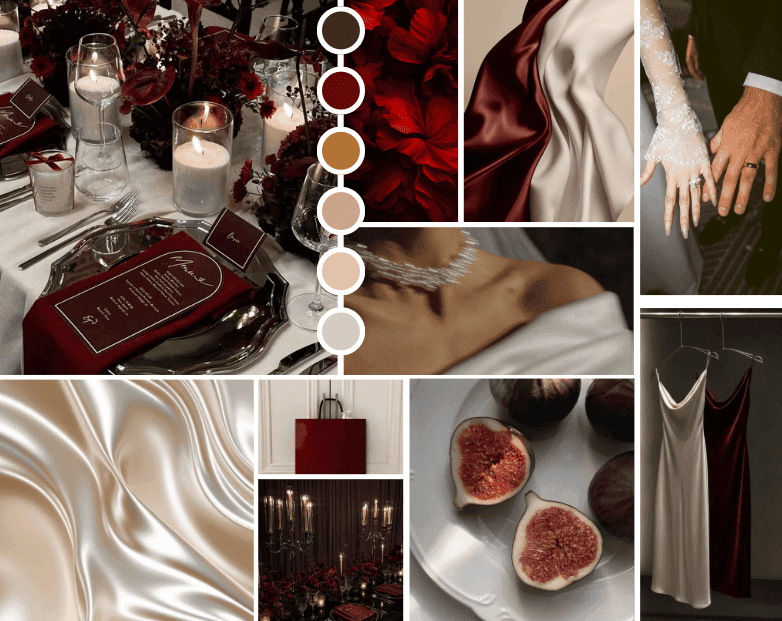 Wir gestalten dein Moodboard